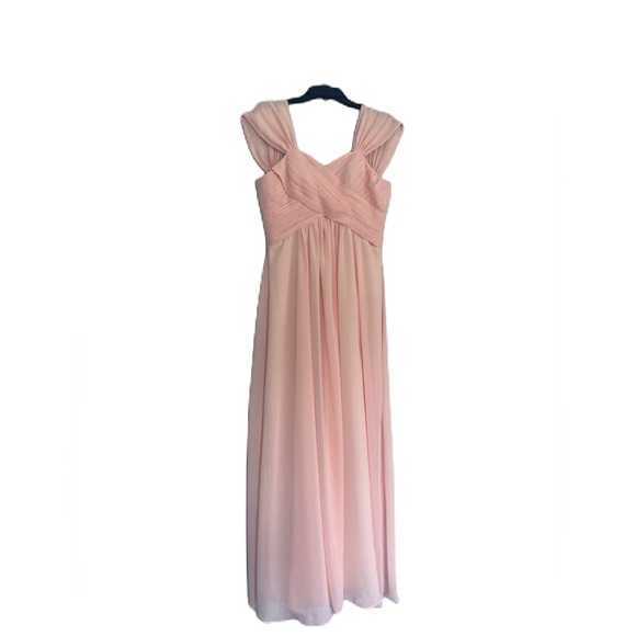 Peach nude Bridesmaids dress - Picture 3 of 15